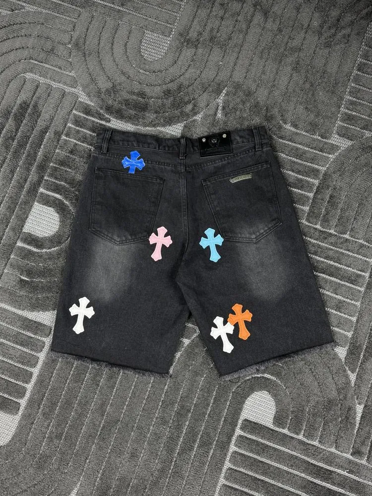 Джинсові Шорти Chrome Hearts
