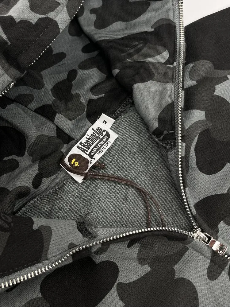 Зіп Худі Bape Camo Shark 3356