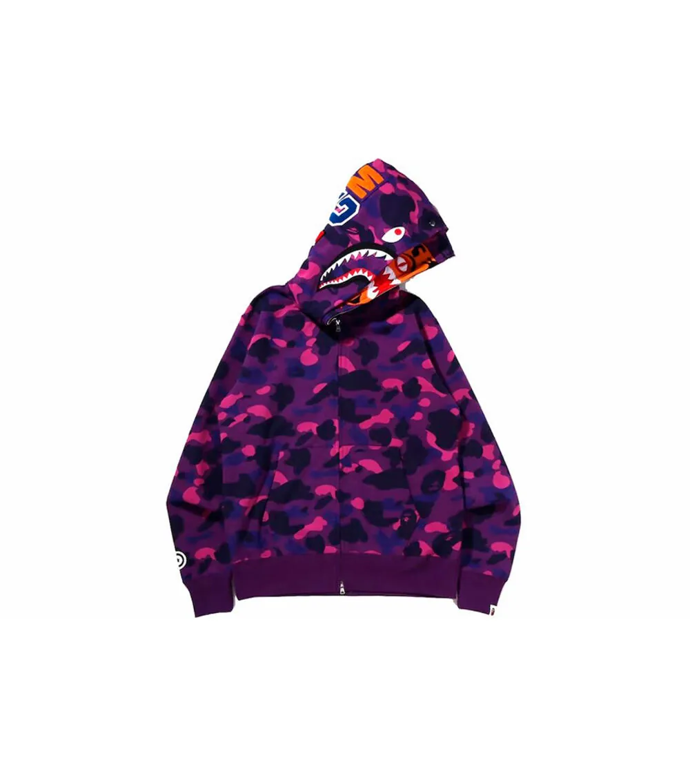 Зіп Худі Bape Camo Shark 3356