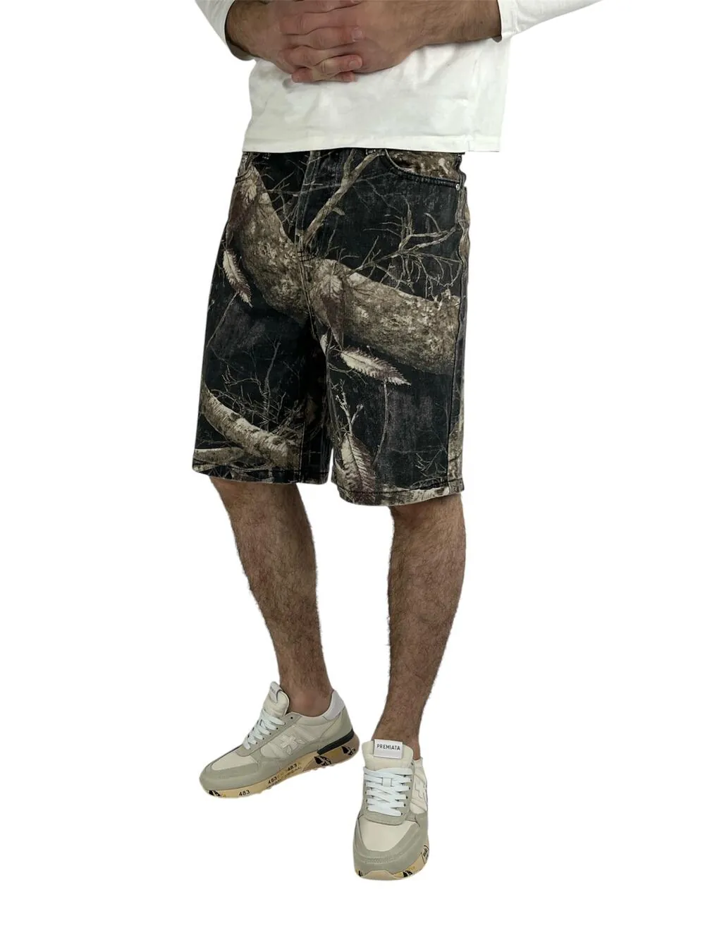 Джинсові Шорти Stussy Camo