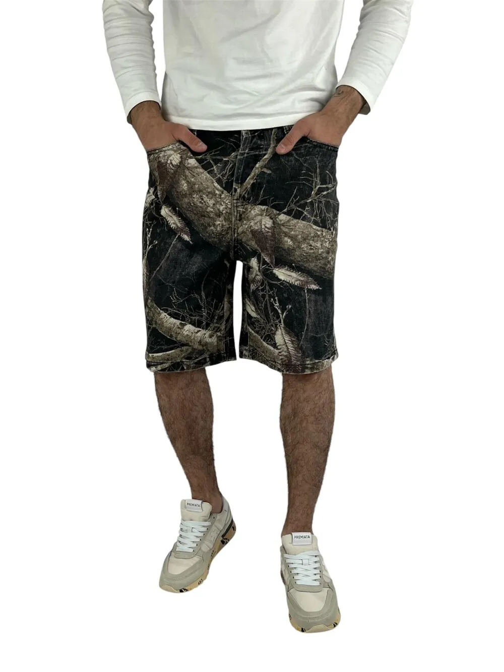 Джинсові Шорти Stussy Camo