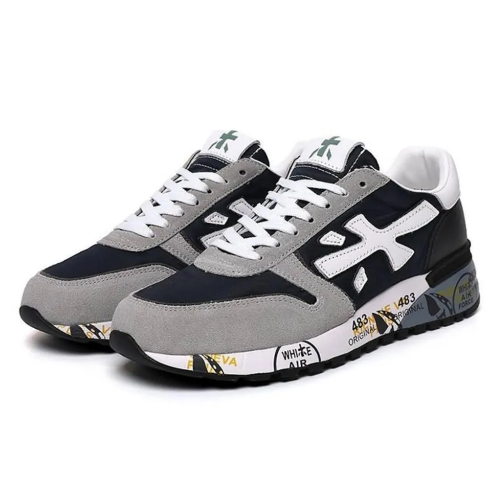 Premiata. Mick. 5695 Gray Gradient