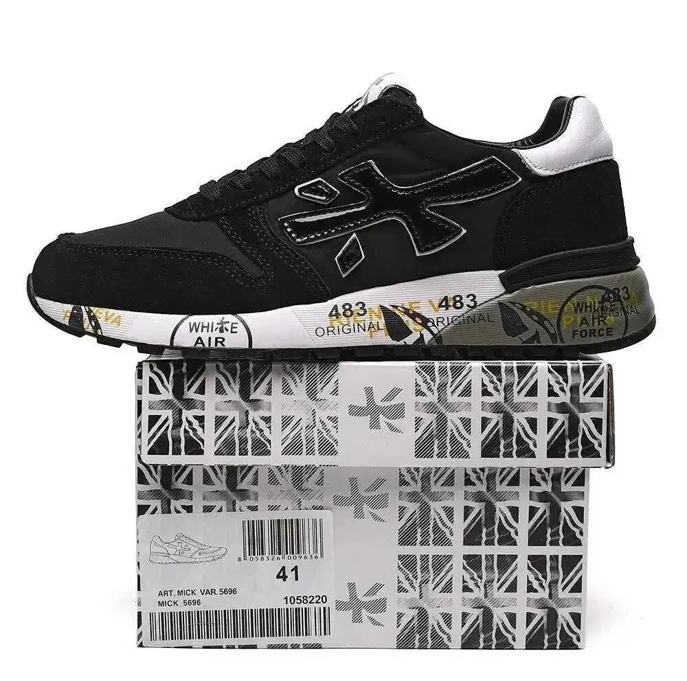 Premiata. Mick. 5698 Black Suede