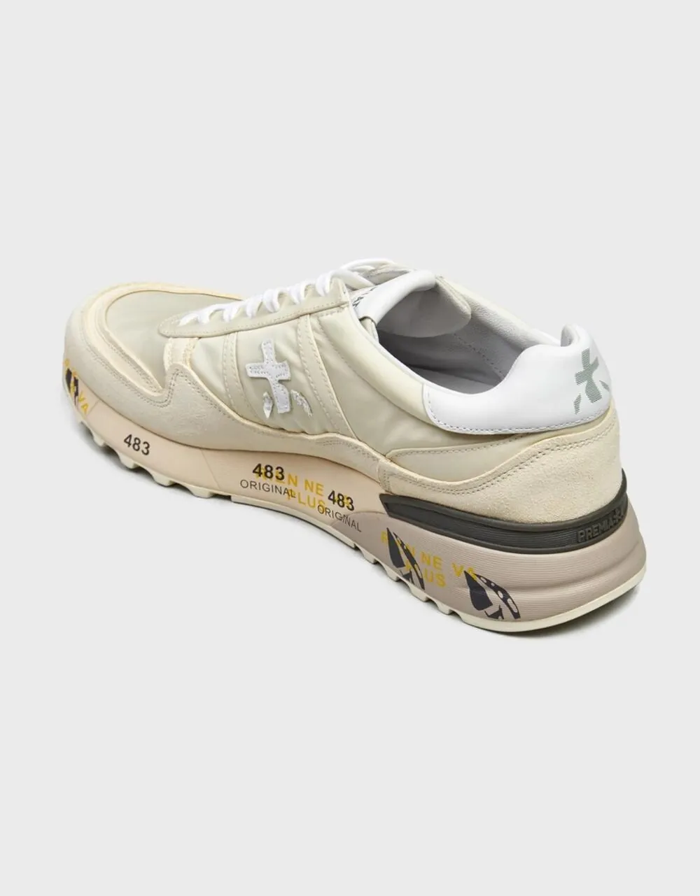 Premiata. Lander. 5702 Light Suede