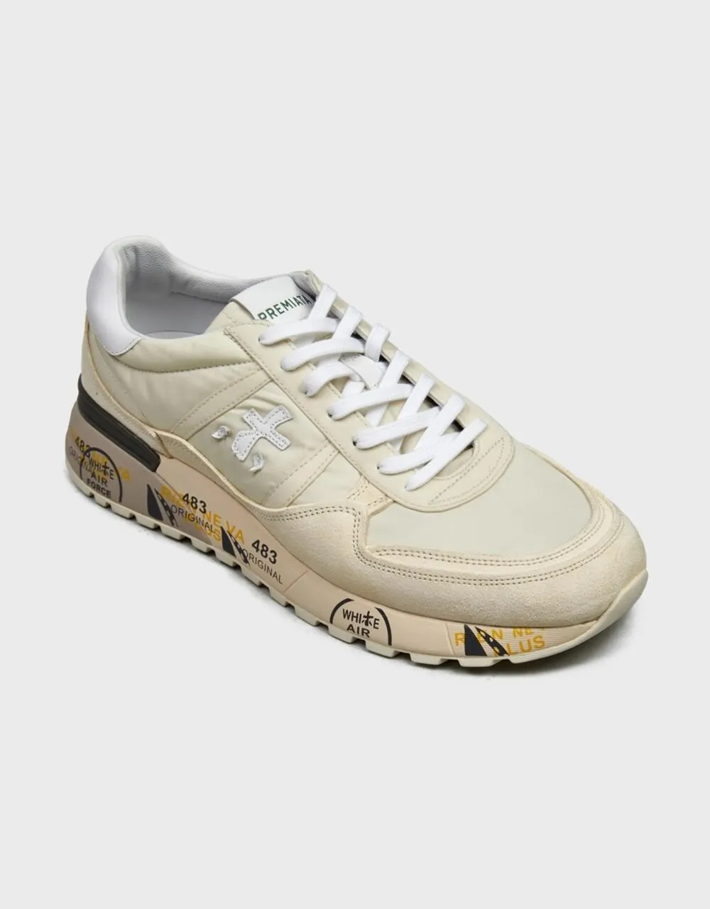 Premiata. Lander. 5702 Light Suede