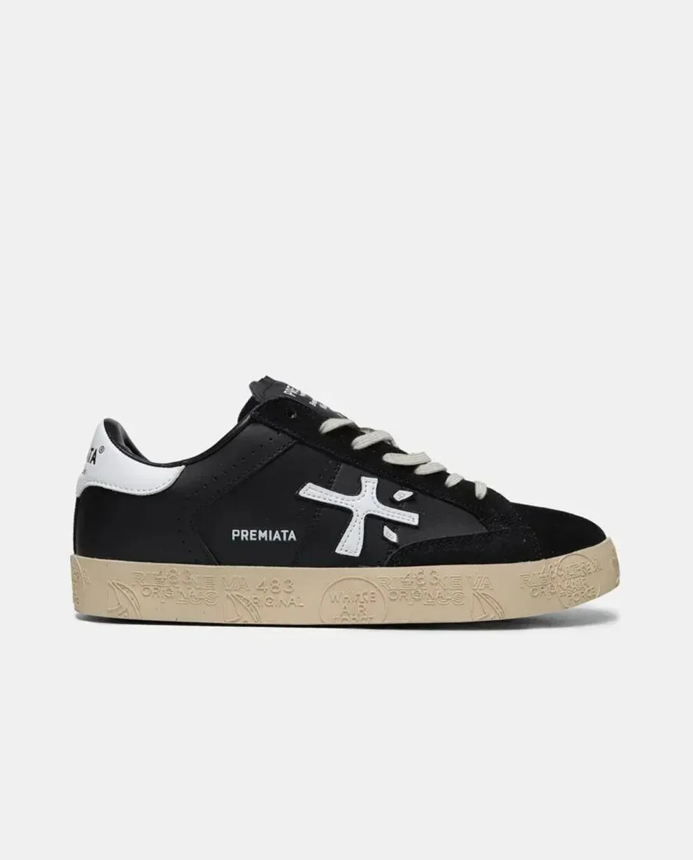 Premiata. Steven. 5705 Black White