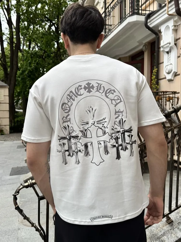 Футболка Chrome Hearts Vertical Logo
