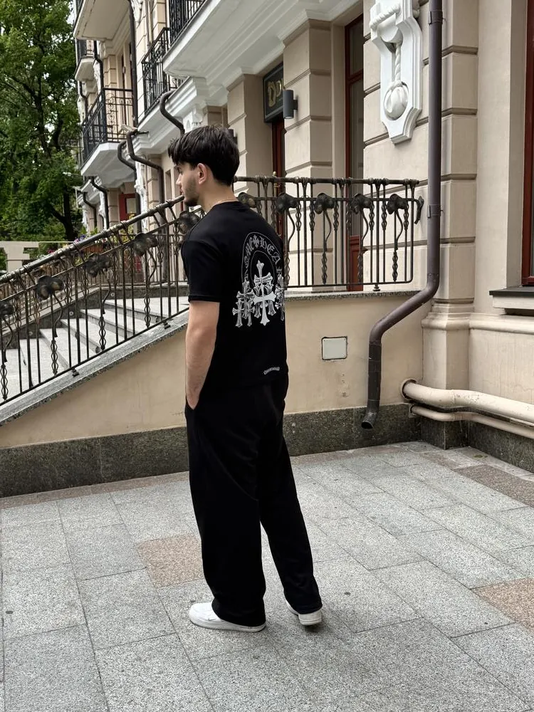 Футболка Chrome Hearts Vertical Logo