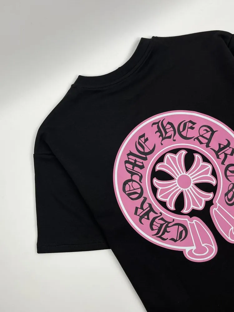 Футболка Chrome Hearts Pink Logo