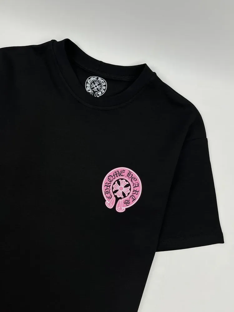 Футболка Chrome Hearts Pink Logo