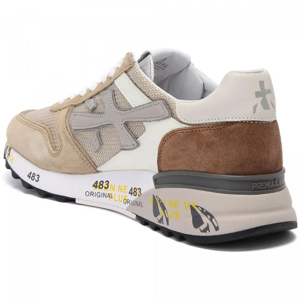 Premiata. Mick. 5697 White-Brown