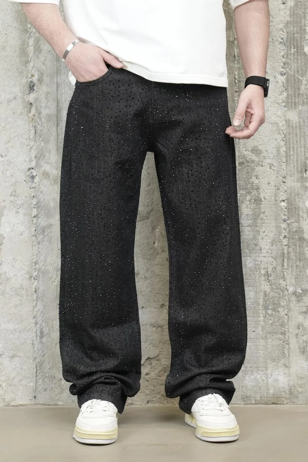 Rhinestones jeans