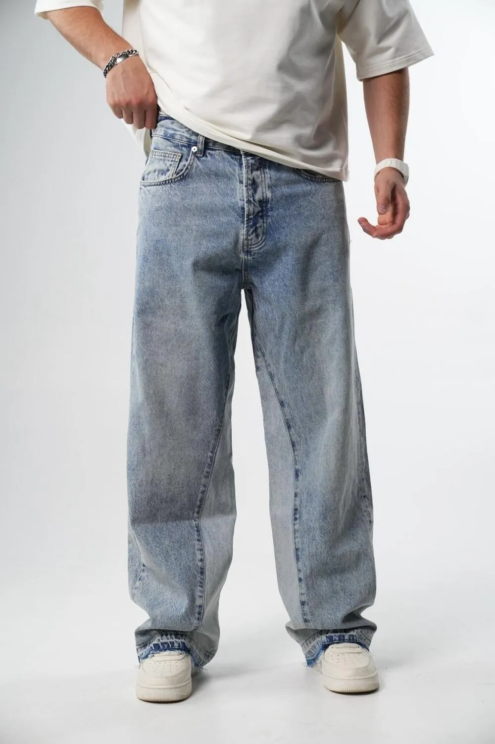 Baggy Flared Jeans