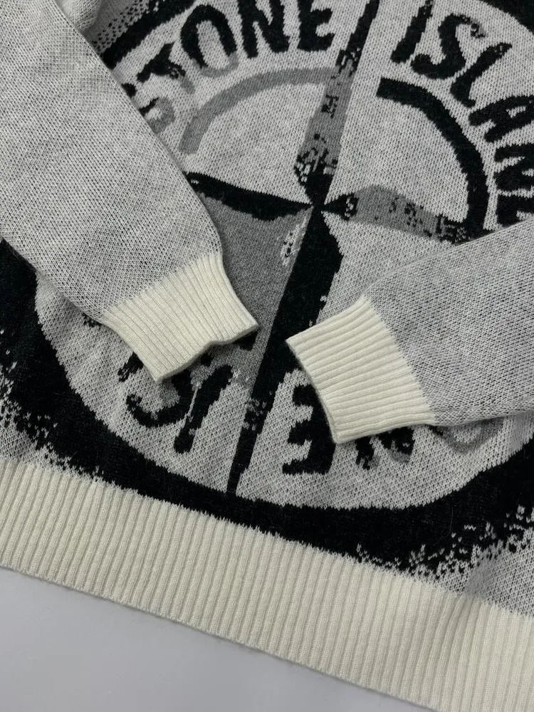 Светр Stone Island Gray Large