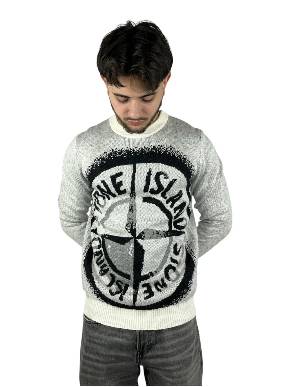 Светр Stone Island Gray Large