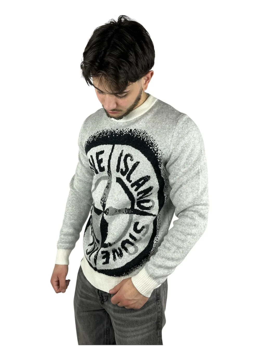 Светр Stone Island Gray Large