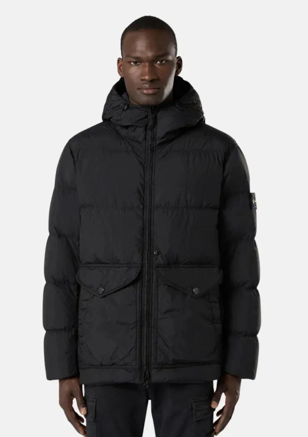 Пуховик Stone Island Garment Dyed