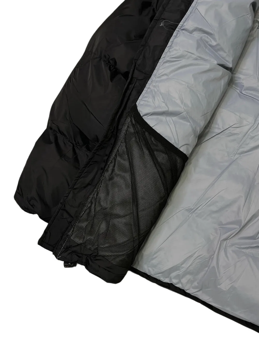 Пуховик Stussy Black Gray