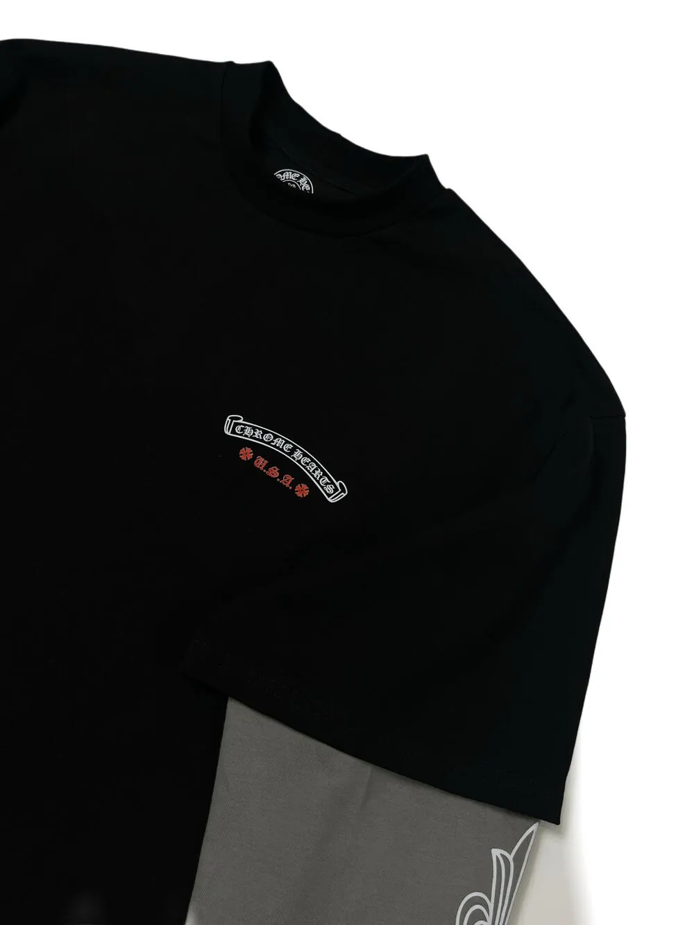 Лонгслів Chrome Hearts USA print
