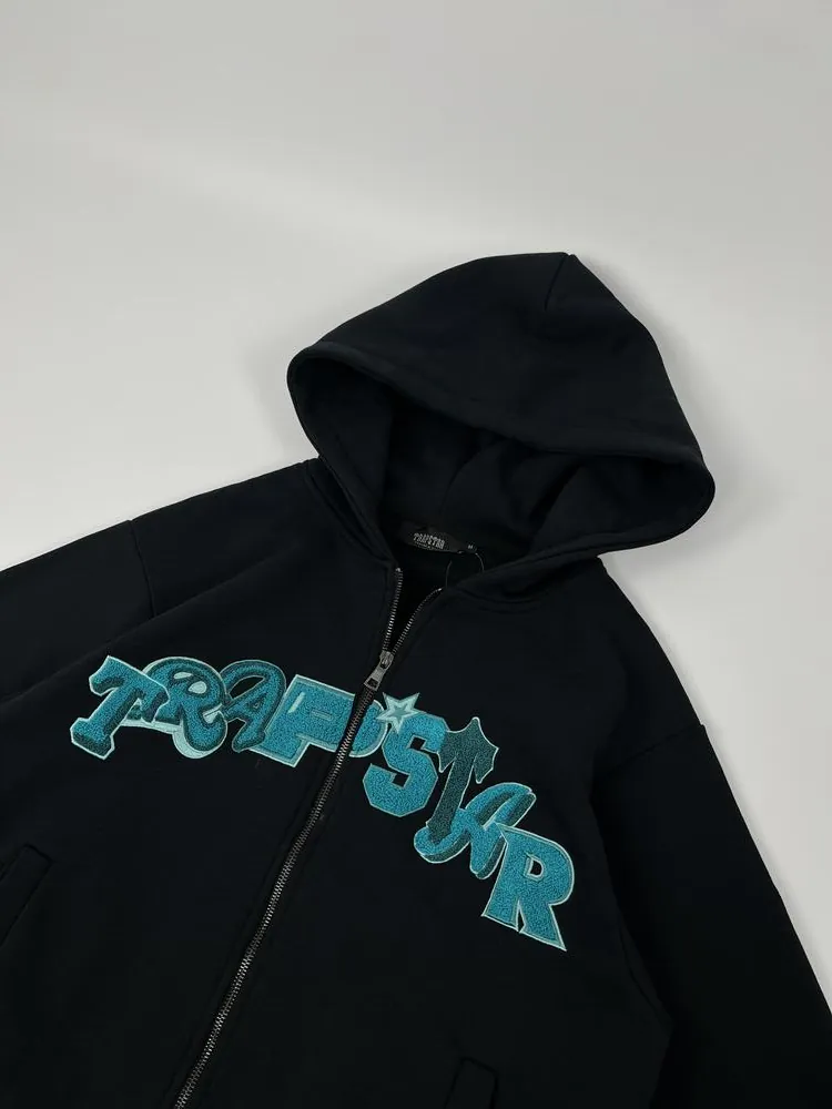Зіп худі Trapstar various embroidered logo
