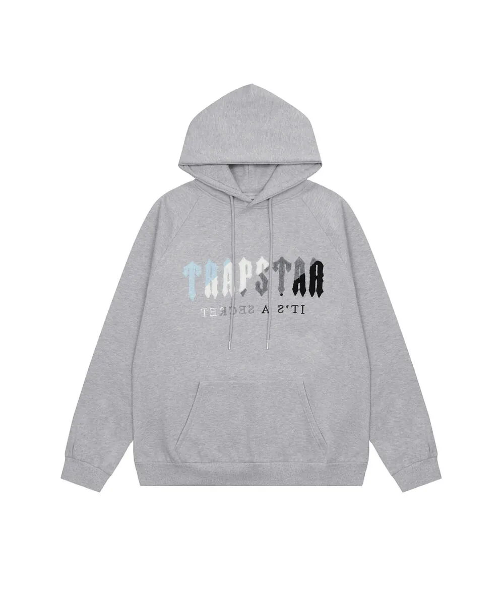 Худі TRAPSTAR Logo Blue-White & Black