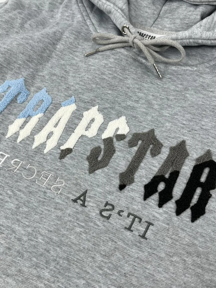 Худі TRAPSTAR Logo Blue-White & Black