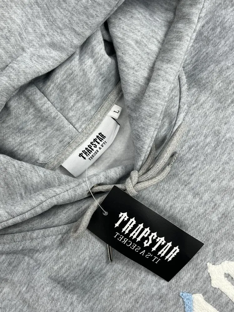Худі TRAPSTAR Logo Blue-White & Black