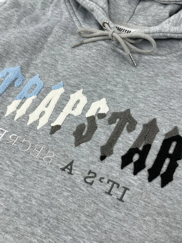 Худі TRAPSTAR Logo Blue-White & Black