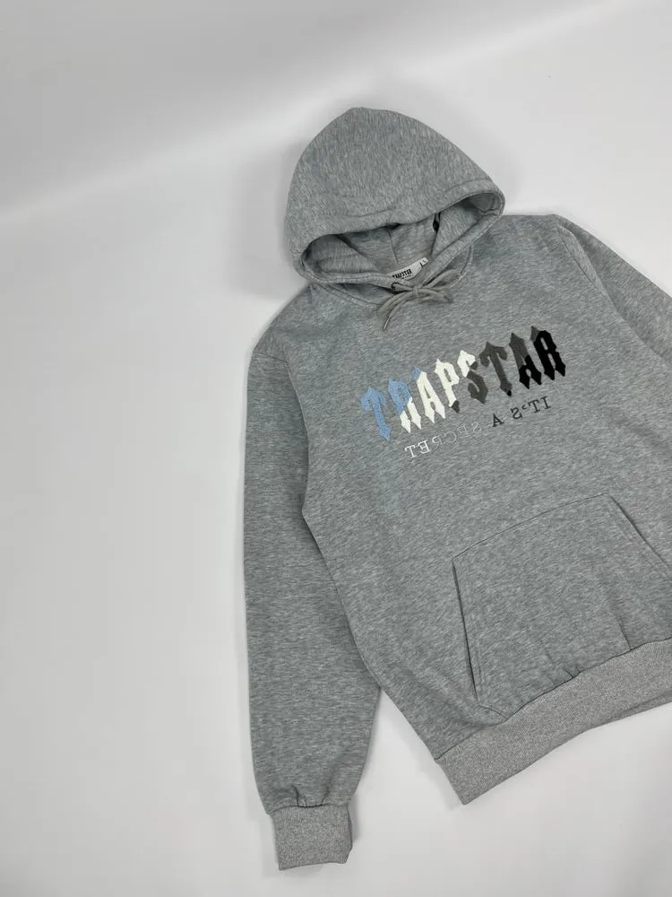 Худі TRAPSTAR Logo Blue-White & Black