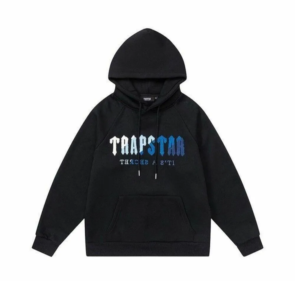 Худі TRAPSTAR Logo White-Blue