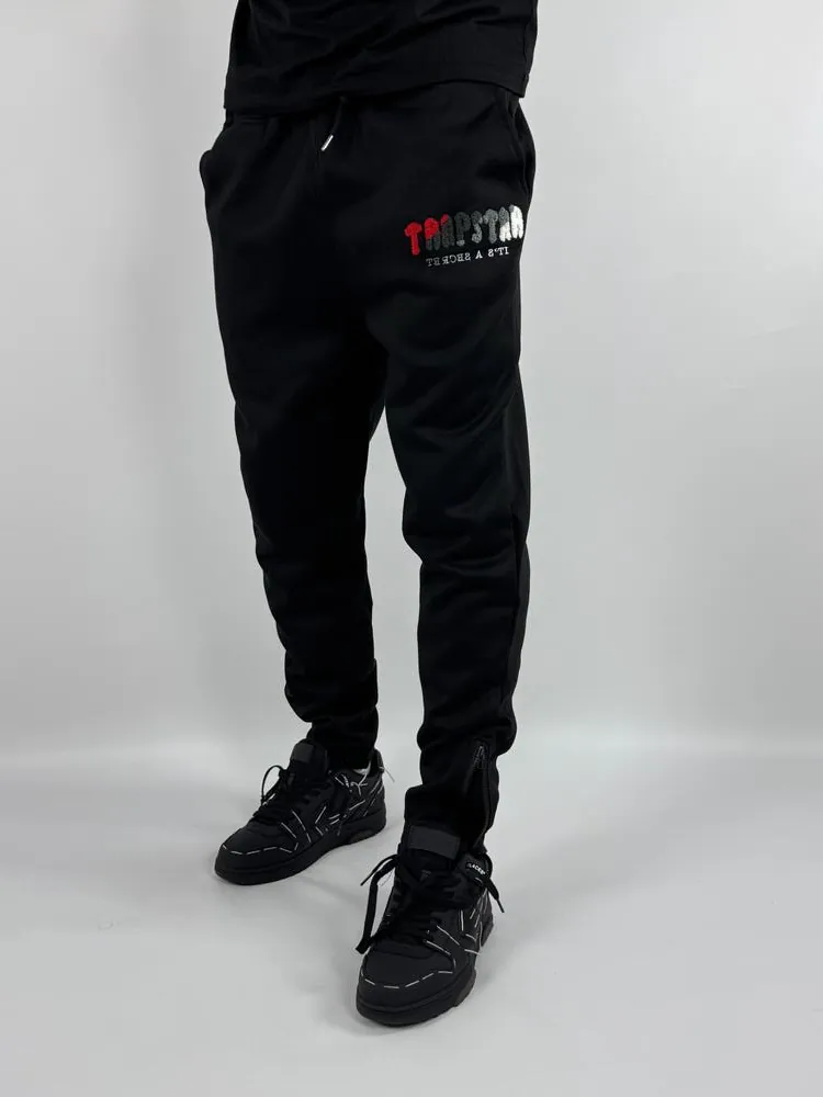 Штани TRAPSTAR Logo Red-Black & Gray