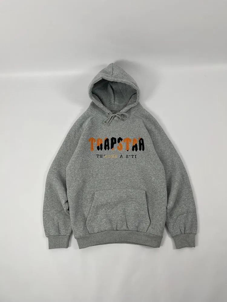 Худі TRAPSTAR Logo Orange-Black