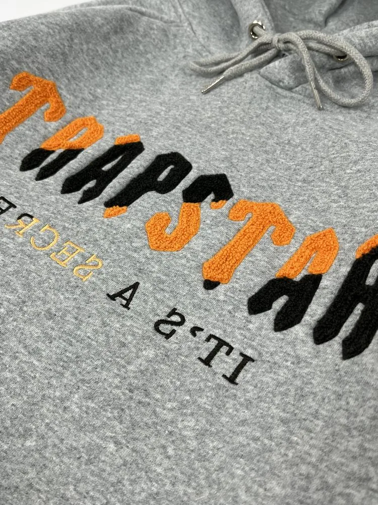 Худі TRAPSTAR Logo Orange-Black
