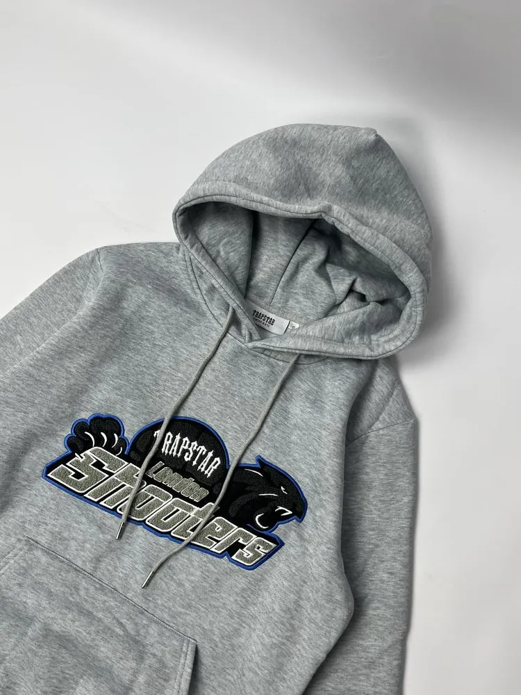 Худі TRAPSTAR Shooters Blue-Black & Gray