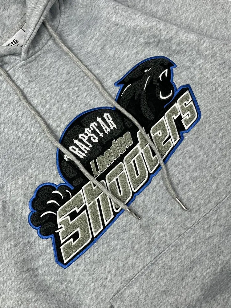 Худі TRAPSTAR Shooters Blue-Black & Gray