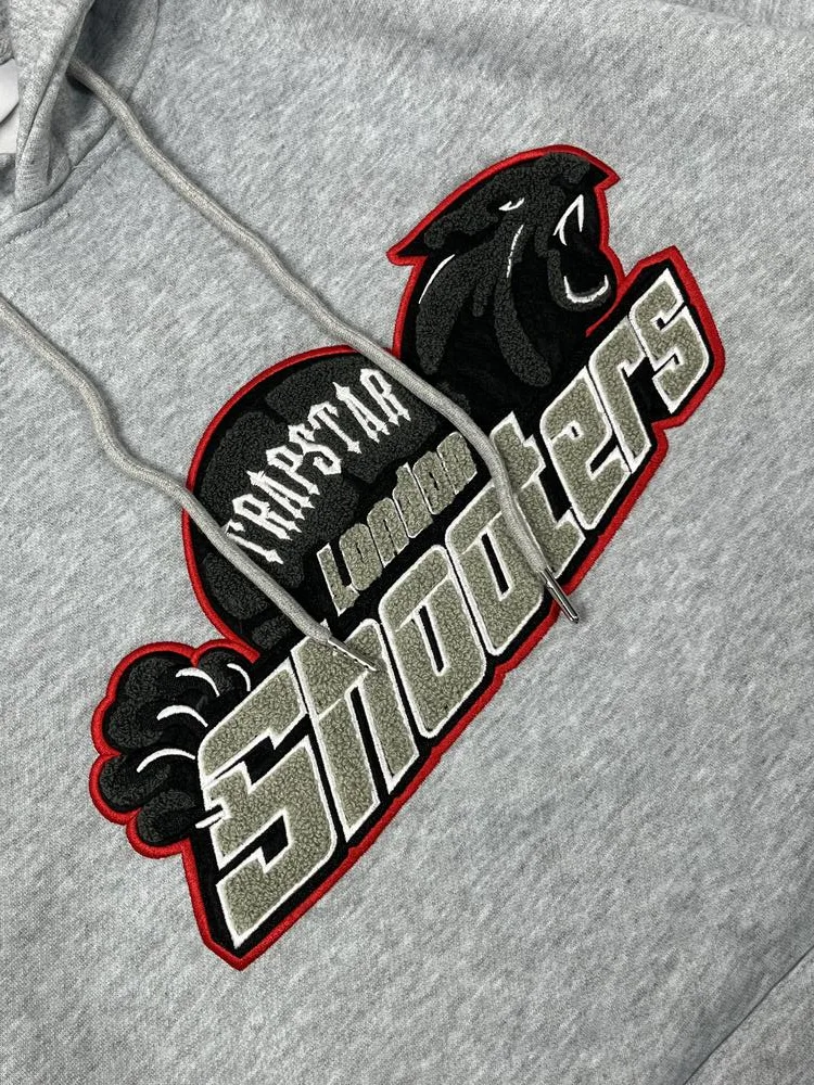 Худі TRAPSTAR Shooters Red-Black & Gray