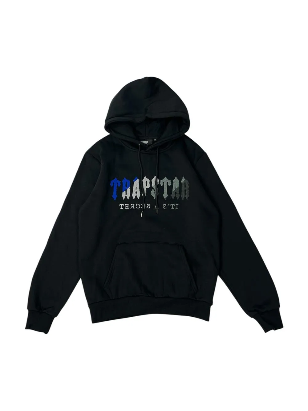 Худі TRAPSTAR Logo Blue-White & Gray