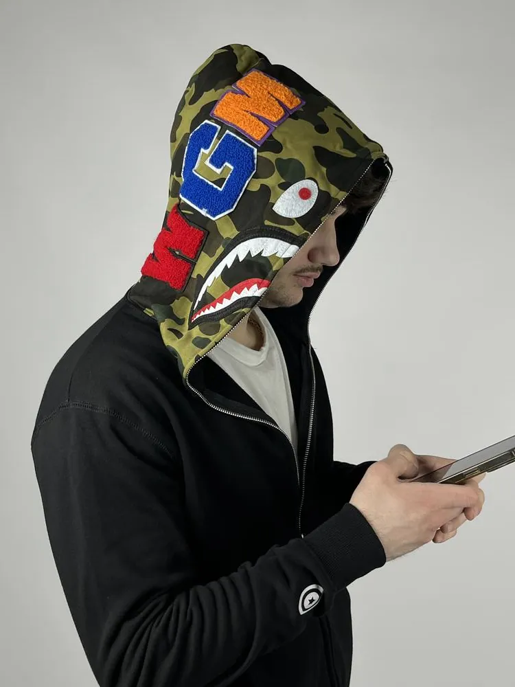 Зіп Худі Bape Shark