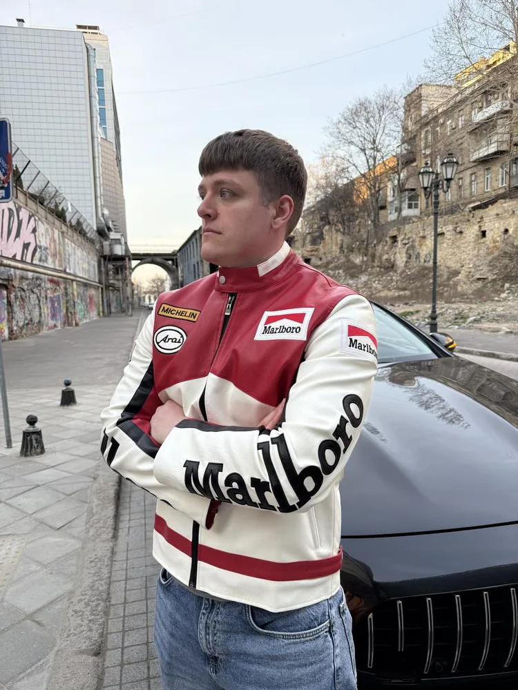 Кожанка Marlboro