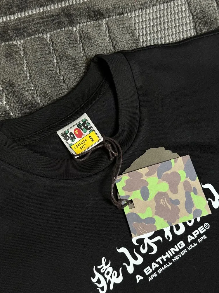 Футболка Bape Camo Kanji