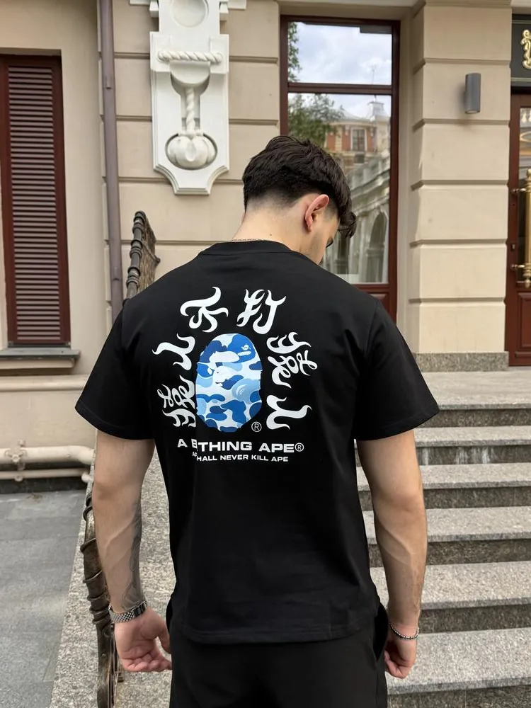 Футболка Bape Camo Kanji