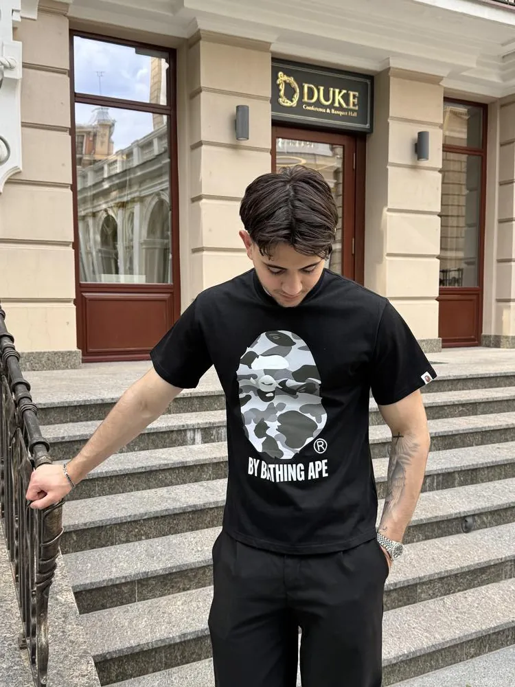 Футболка Bape Head Camo