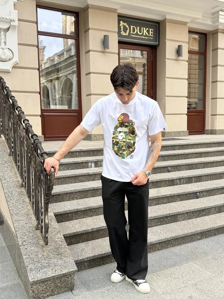 Футболка Bape Camo Milo