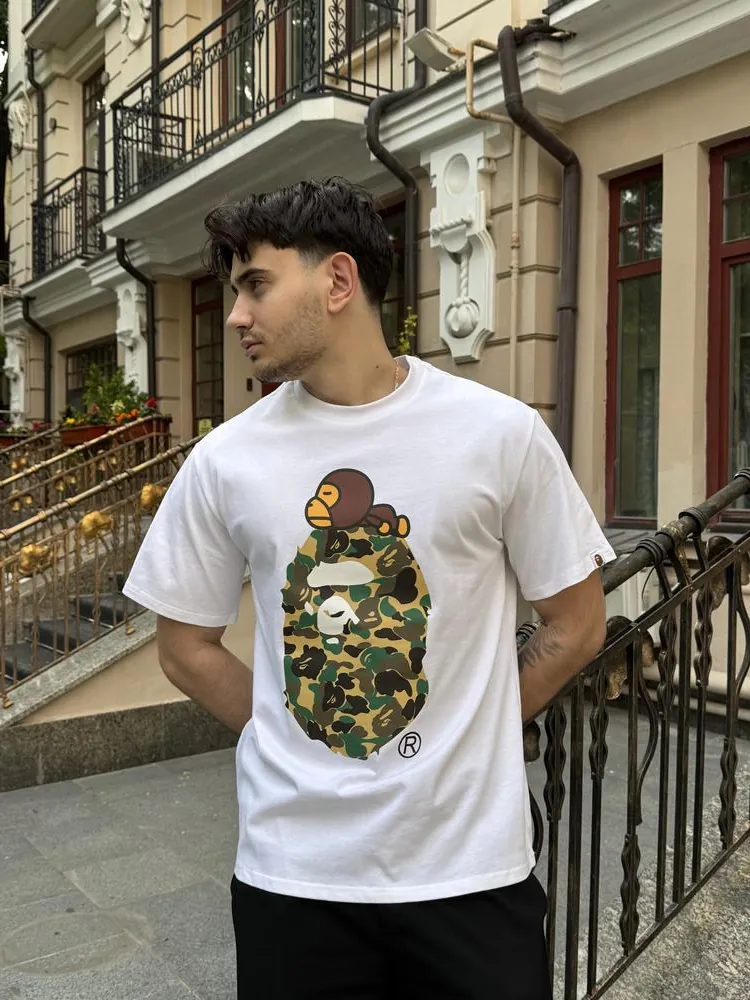 Футболка Bape Camo Milo