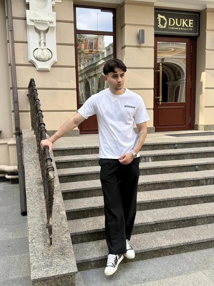 Футболка Supreme Patchwork