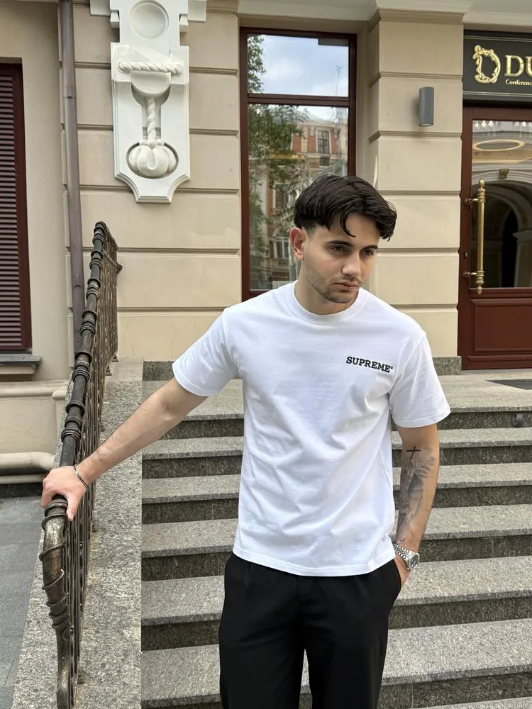 Футболка Supreme Patchwork