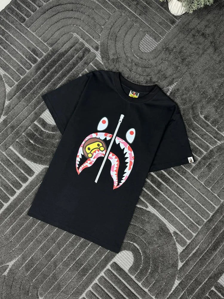 Футболка Bape Shark Milo Camo