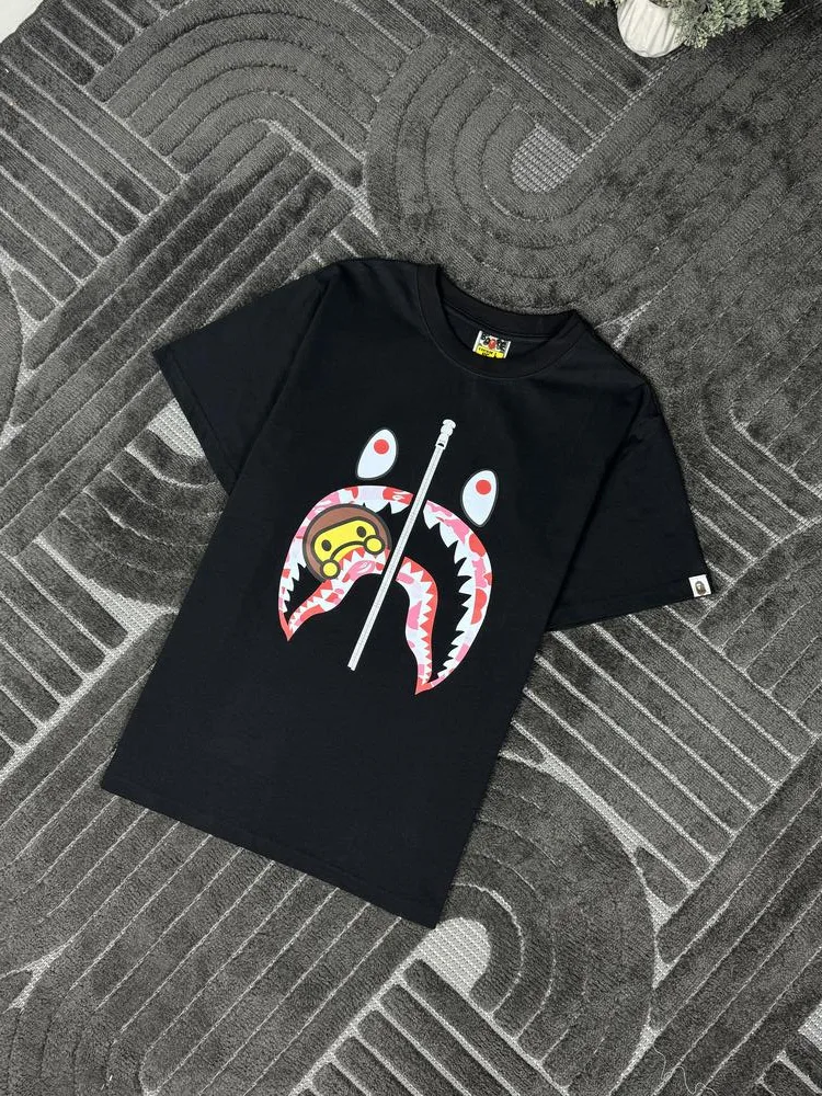 Футболка Bape Shark Milo Camo