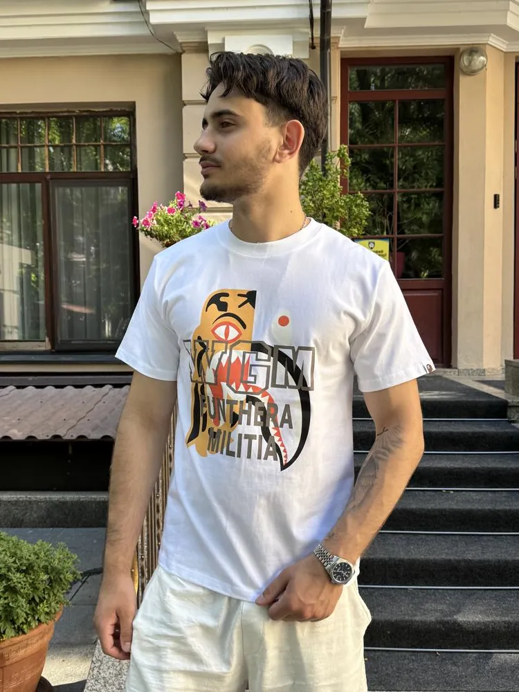 Футболка Bape Tiger Shark