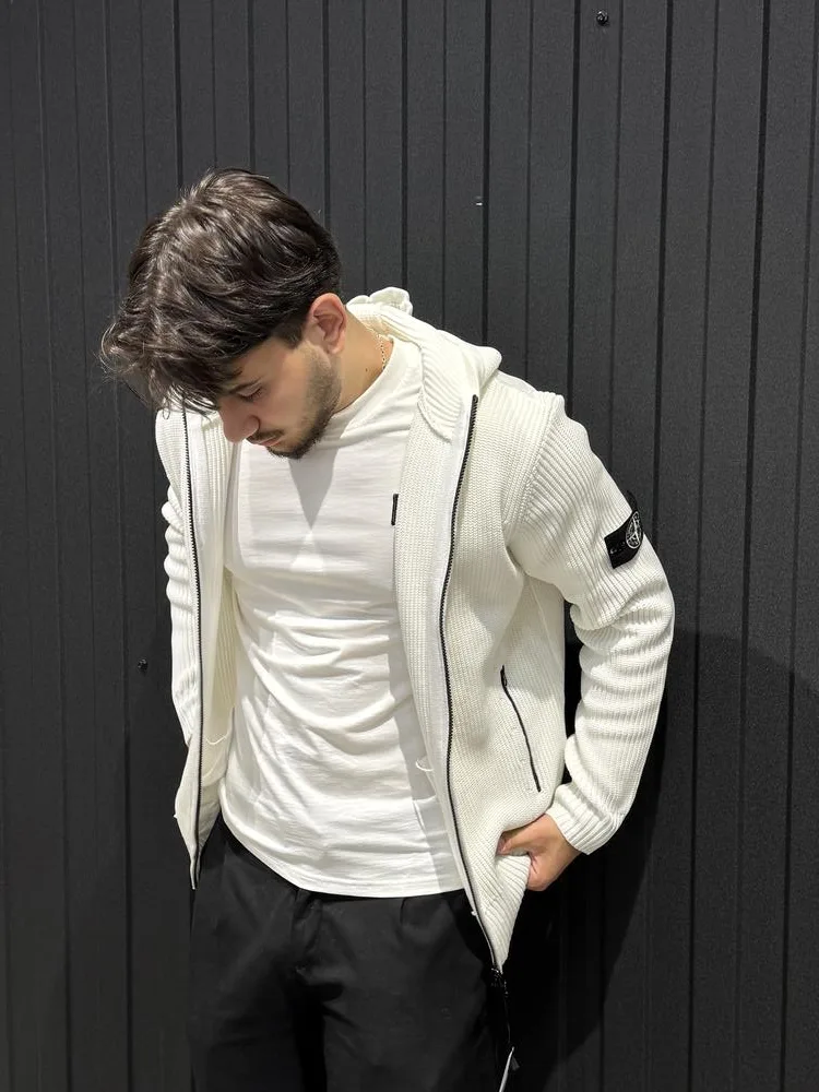 Зіп Кардіган Stone Island Night Glow Knit